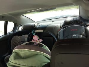 Three Car Seats